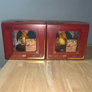 Charizard ex Super-Premium Collection Box x 2